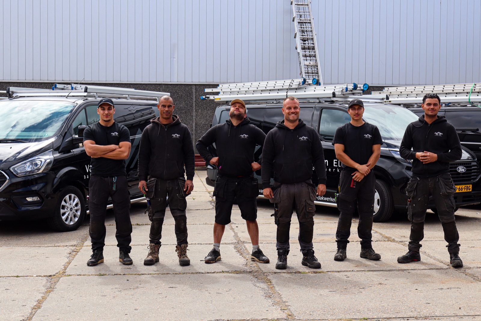 Het Van Elk Dakwerken team in Kwintsheul